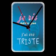 Grande pendule murale Triste ZG