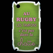 Coque Blackberry 8520 Rugby Tampons ZG