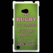 Coque Nokia Lumia 720 Rugby Tampons ZG