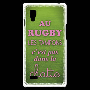 Coque LG Optimus L9 Rugby Tampons ZG