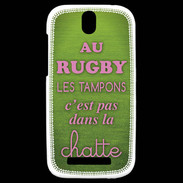 Coque HTC One SV Rugby Tampons ZG