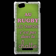 Coque Sony Xperia M Rugby Tampons ZG