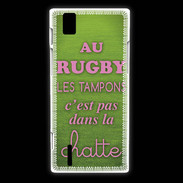 Coque Huawei Ascend P2 Rugby Tampons ZG