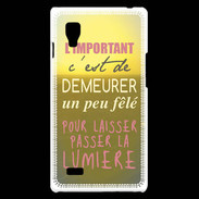 Coque LG Optimus L9 Un peu félé ZG