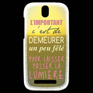 Coque HTC One SV Un peu félé ZG