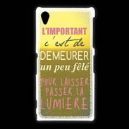 Coque Sony Xpéria Z1 Un peu félé ZG