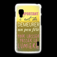 Coque LG L5 2 Un peu félé ZG