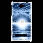 Coque HTC Windows Phone 8S Planète alliens