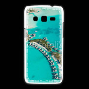 Coque Samsung Galaxy Express2 Vue aérienne Bungalow à Tahiti