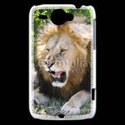 Coque HTC Wildfire G8 Portrait de lion 25