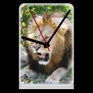 Pendule de bureau Portrait de lion 25