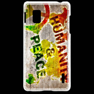 Coque LG Optimus G Humanité et paix