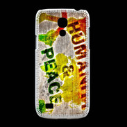 Coque Samsung Galaxy S4mini Humanité et paix