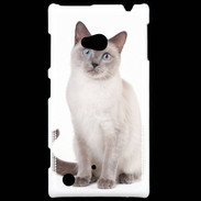 Coque Nokia Lumia 720 Chat siamois 25