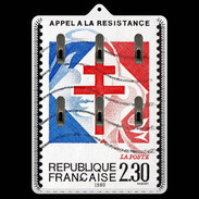 Porte clés Timbre Appel à la résistance