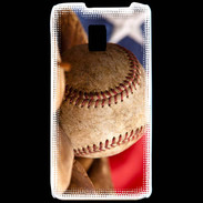 Coque LG P990 Vintage Baseball