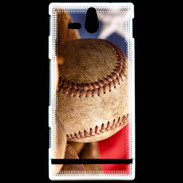 Coque Sony Xperia U Vintage Baseball