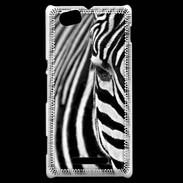 Coque Sony Xperia M Vie en zèbre