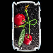 Coque Blackberry 8520 Duo de Cerises sous la pluie