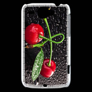 Coque HTC Wildfire G8 Duo de Cerises sous la pluie