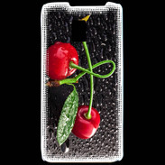 Coque LG P990 Duo de Cerises sous la pluie