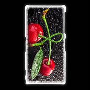 Coque Sony Xpéria Z1 Duo de Cerises sous la pluie