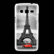 Coque Samsung Galaxy Express2 Vintage Tour Eiffel et 2 cv