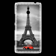 Coque Nokia Lumia 1320 Vintage Tour Eiffel et 2 cv