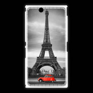 Coque Sony Xpéria Z Ultra Vintage Tour Eiffel et 2 cv