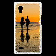 Coque LG Optimus L9 Balade romantique sur la plage 5
