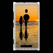 Coque Nokia Lumia 925 Balade romantique sur la plage 5
