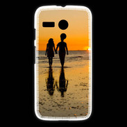 Coque Motorola G Balade romantique sur la plage 5