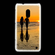 Coque Nokia Lumia 620 Balade romantique sur la plage 5