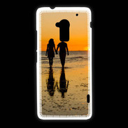 Coque HTC One Max Balade romantique sur la plage 5