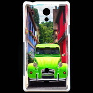 Coque Sony Xperia T 2cv verte de collection