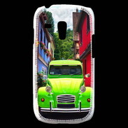 Coque Samsung Galaxy S3 Mini 2cv verte de collection
