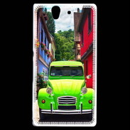 Coque Sony Xperia Z 2cv verte de collection