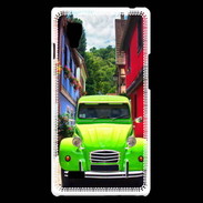 Coque LG Optimus L9 2cv verte de collection