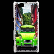 Coque Sony Xperia M 2cv verte de collection