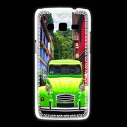 Coque Samsung Galaxy Express2 2cv verte de collection