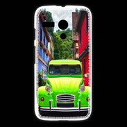 Coque Motorola G 2cv verte de collection