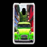 Coque Nokia Lumia 620 2cv verte de collection