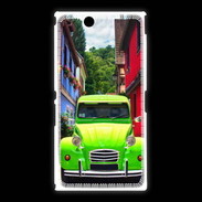 Coque Sony Xpéria Z Ultra 2cv verte de collection