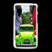 Coque LG L5 2 2cv verte de collection