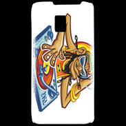 Coque LG P990 Rasta DJ Jamaïca