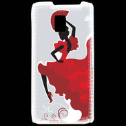 Coque LG P990 Vintage Flamenco 5