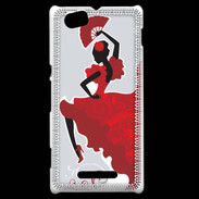 Coque Sony Xperia M Vintage Flamenco 5