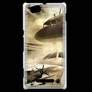 Coque Sony Xperia M Aviation rétro