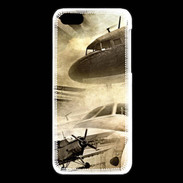 Coque iPhone 5C Aviation rétro