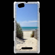 Coque Sony Xperia M Accès à la plage